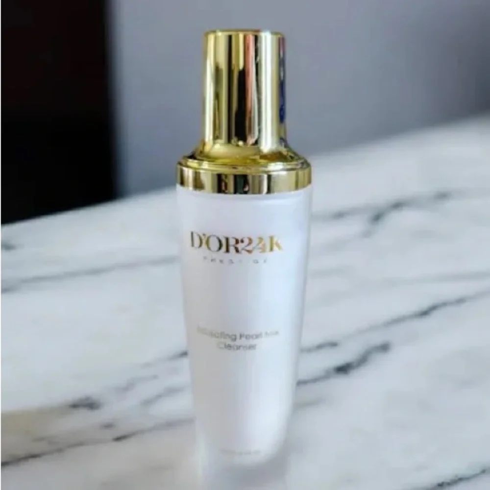 ✨ DOR24K Prestige Exfoliating Pearl Milk Cleanser ✨ Full Size - BNIB Luxury